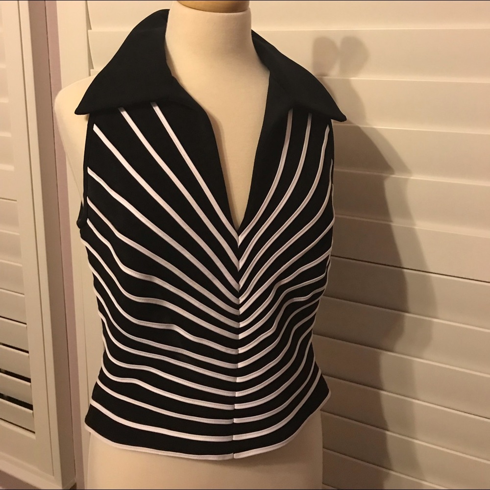 Beautiful Black and white top
